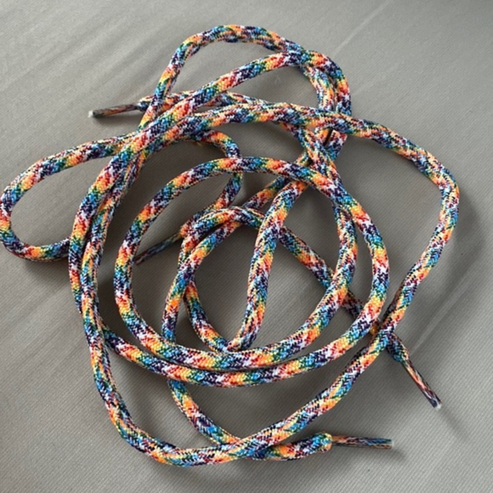 Allbirds Rainbow Pride Shoelaces Multicolor Replacement Laces NWT